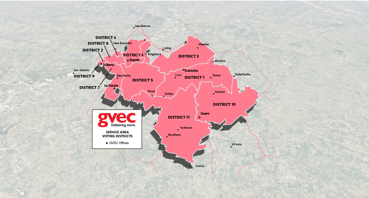 GVEC District Maps